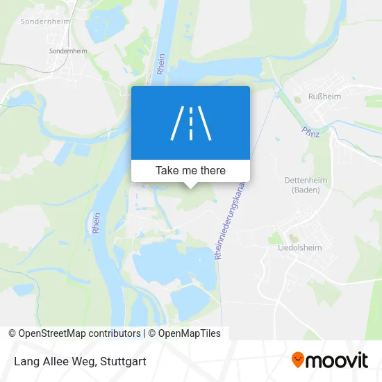 Карта Lang Allee Weg