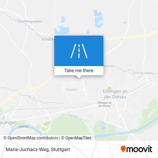 Карта Marie-Juchacz-Weg