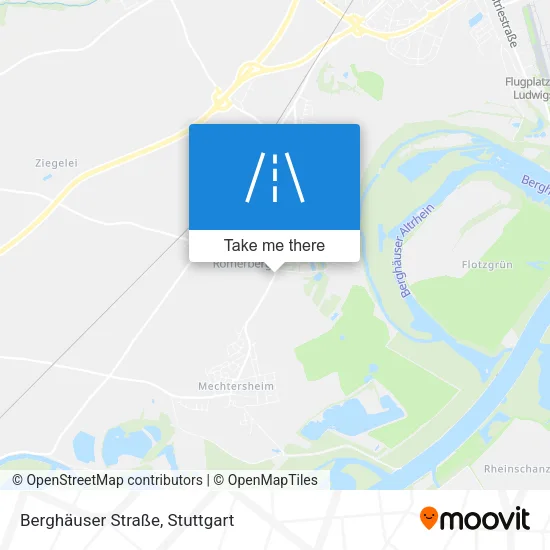 Карта Berghäuser Straße