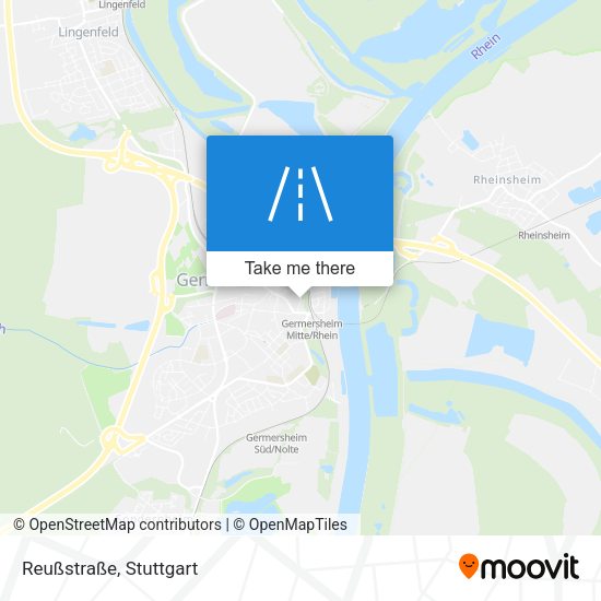 Reußstraße map