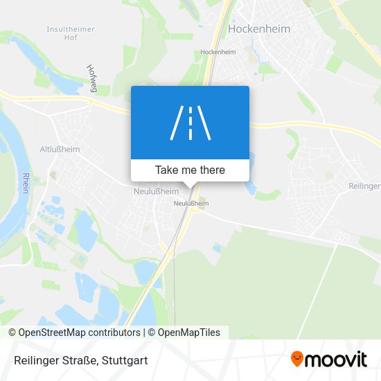 Reilinger Straße map