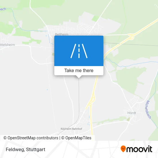 Карта Feldweg