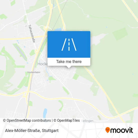 Карта Alex-Möller-Straße