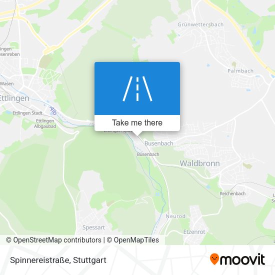 Spinnereistraße map