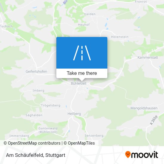 Am Schäufelfeld map