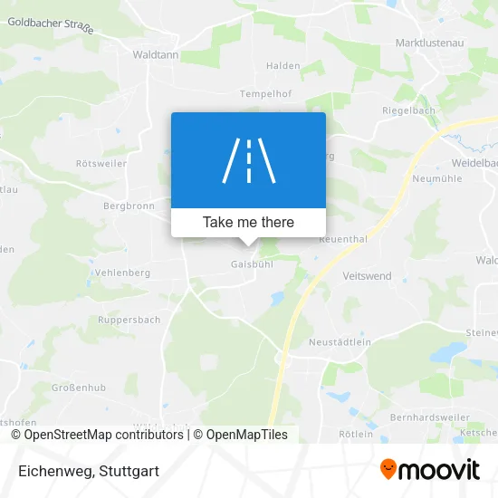 Карта Eichenweg