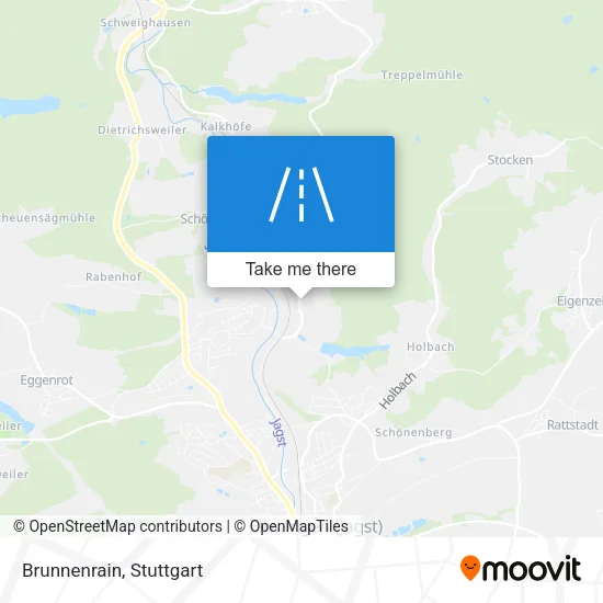 Карта Brunnenrain
