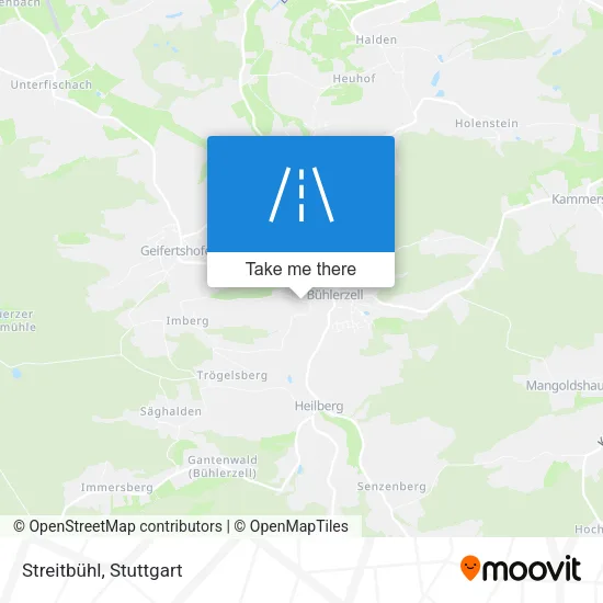 Карта Streitbühl
