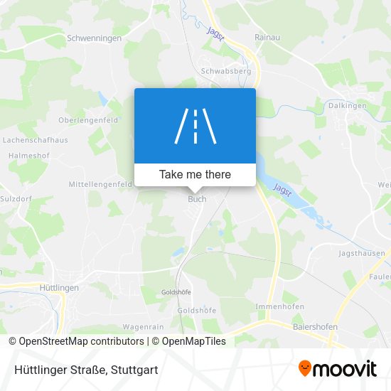 Hüttlinger Straße map