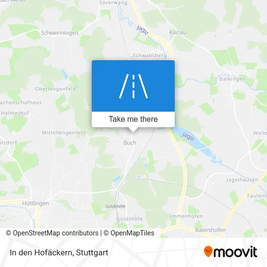 Карта In den Hofäckern