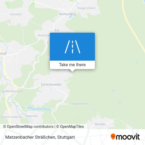 Карта Matzenbacher Sträßchen
