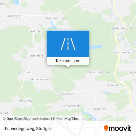 Карта Fuchsriegelweg