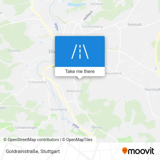 Карта Goldrainstraße