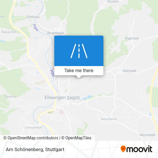 Am Schönenberg map