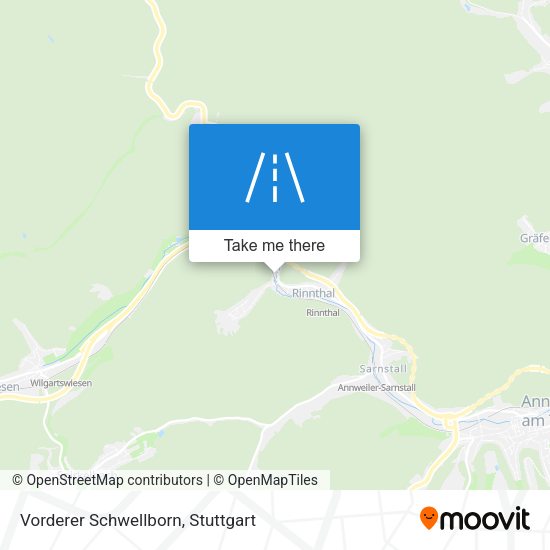 Vorderer Schwellborn map