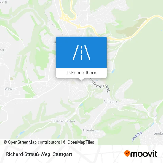 Карта Richard-Strauß-Weg
