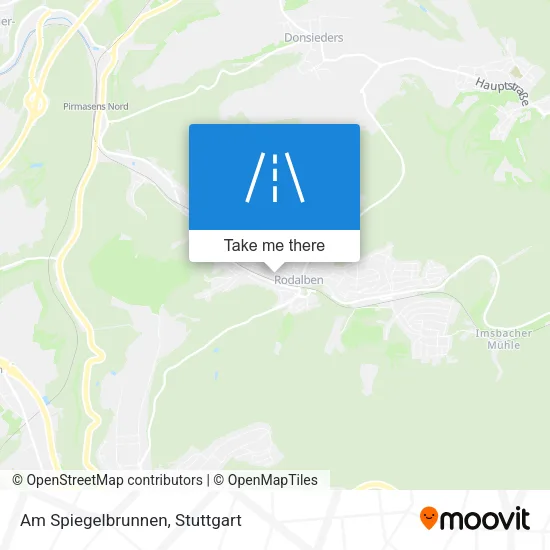 Карта Am Spiegelbrunnen