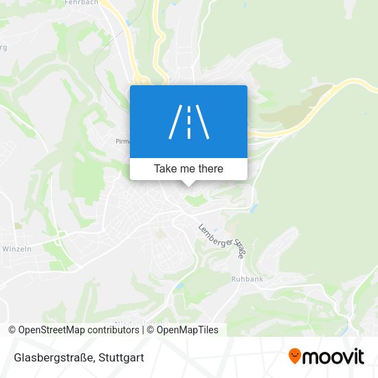 Glasbergstraße map