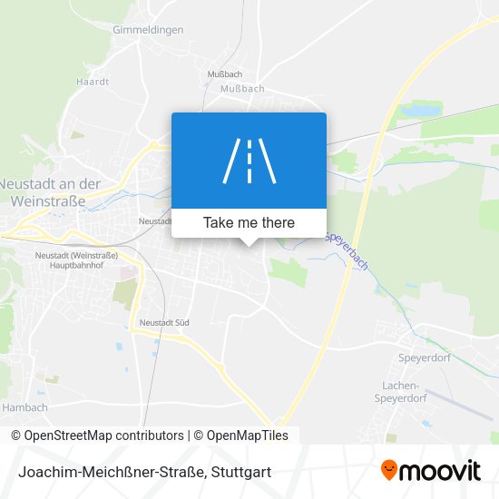 Joachim-Meichßner-Straße map