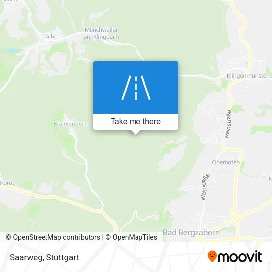 Карта Saarweg