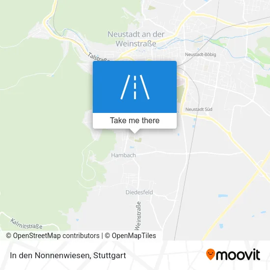 Карта In den Nonnenwiesen
