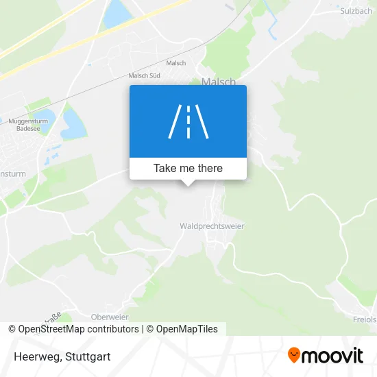 Карта Heerweg
