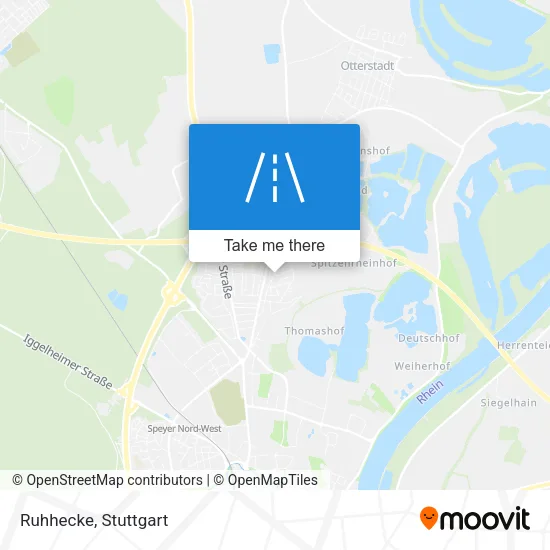 Карта Ruhhecke