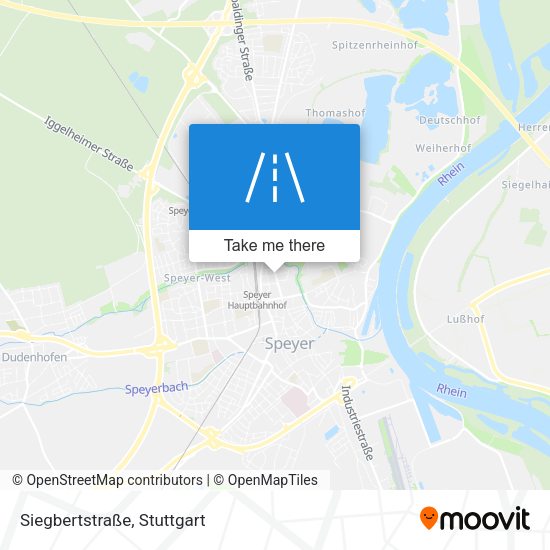 Siegbertstraße map