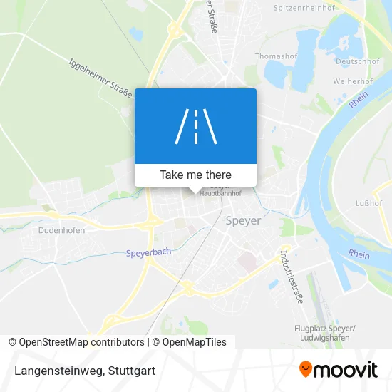 Карта Langensteinweg