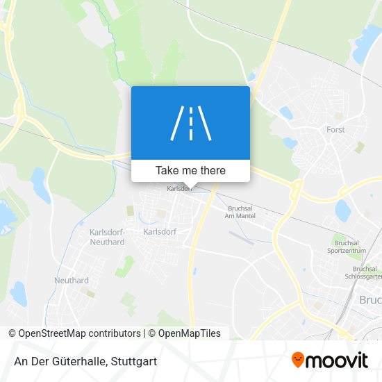An Der Güterhalle map
