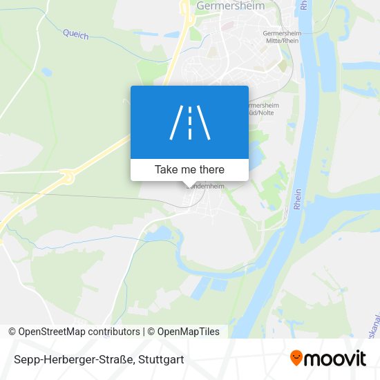 Sepp-Herberger-Straße map