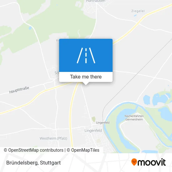 Карта Bründelsberg