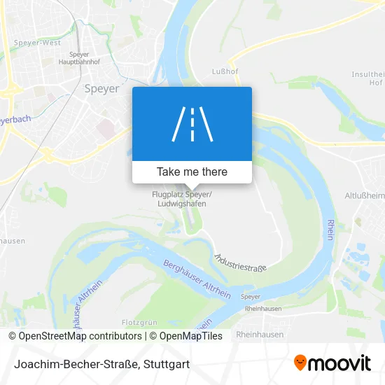 Карта Joachim-Becher-Straße