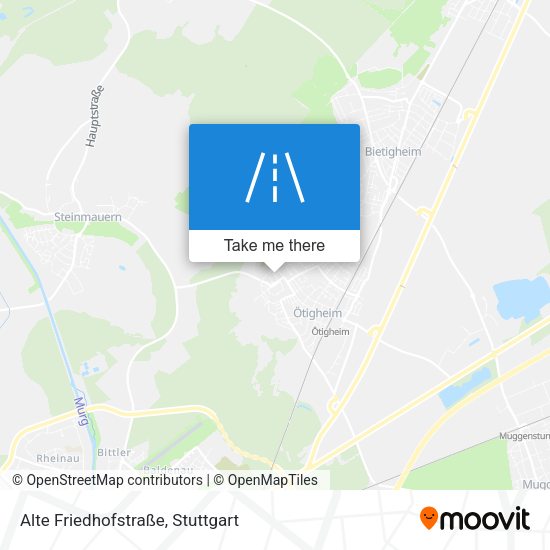 Alte Friedhofstraße map