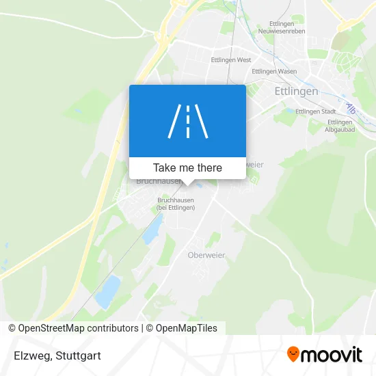 Карта Elzweg