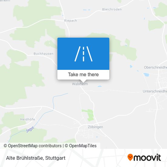Alte Brühlstraße map