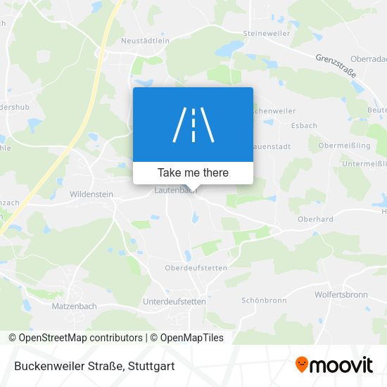 Buckenweiler Straße map