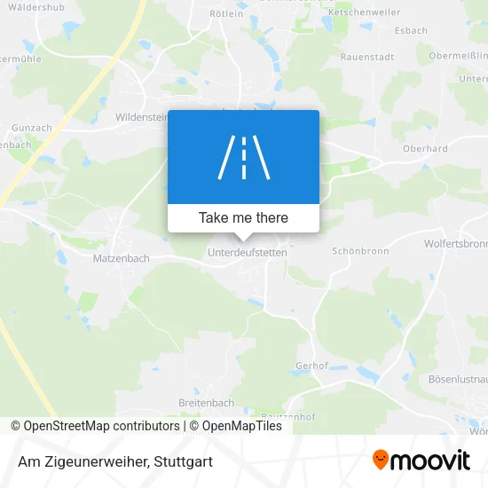Карта Am Zigeunerweiher