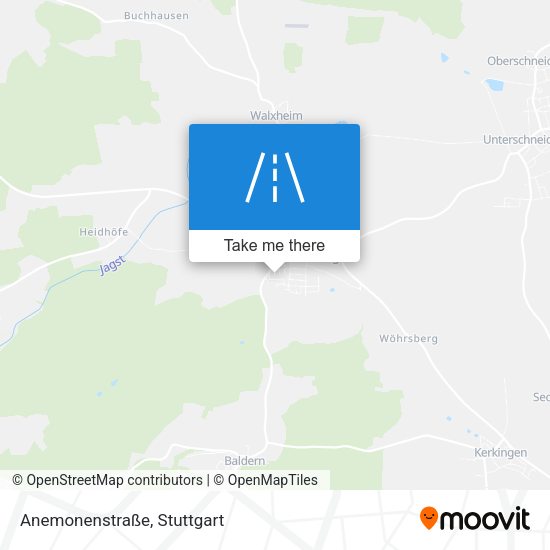 Anemonenstraße map