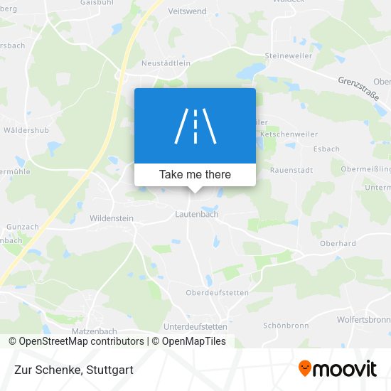 Карта Zur Schenke