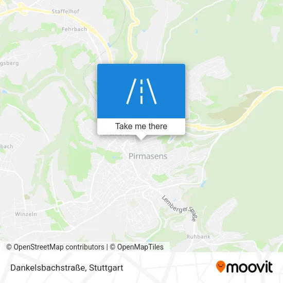 Карта Dankelsbachstraße