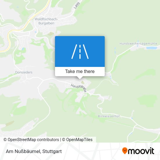 Am Nußbäumel map