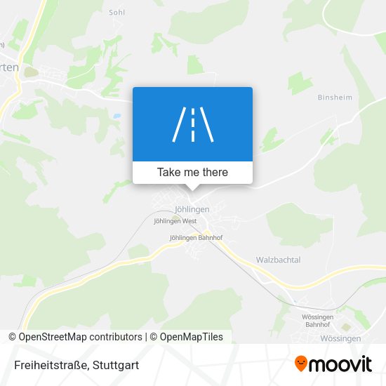 Freiheitstraße map