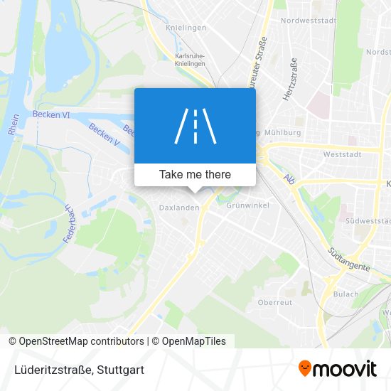 Lüderitzstraße map