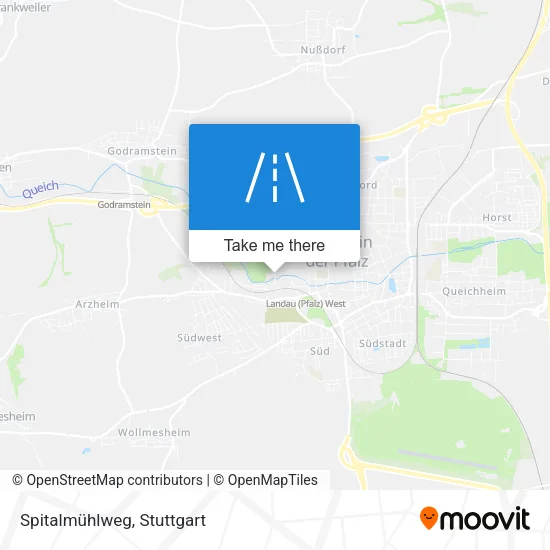 Карта Spitalmühlweg