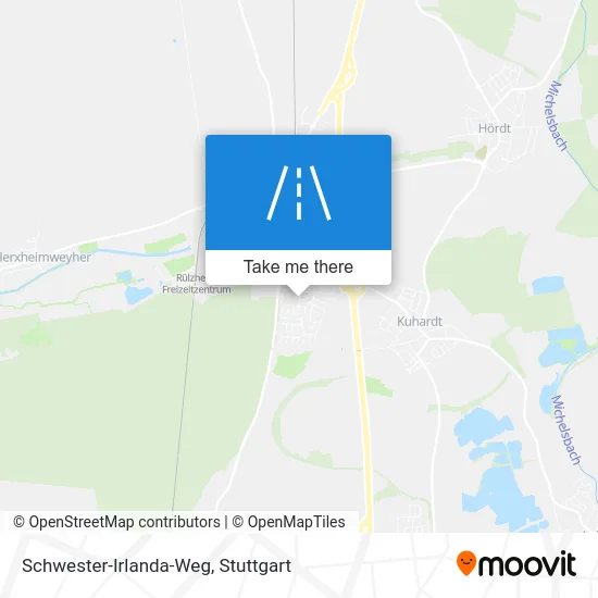 Карта Schwester-Irlanda-Weg