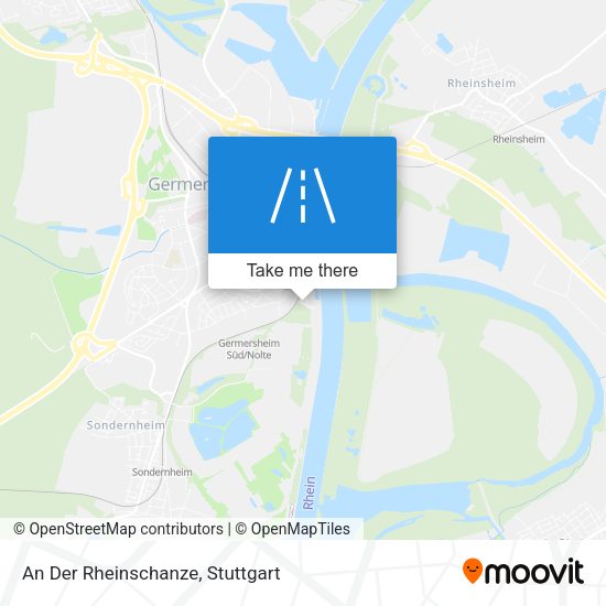 Карта An Der Rheinschanze
