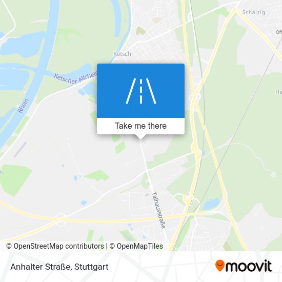 Anhalter Straße map