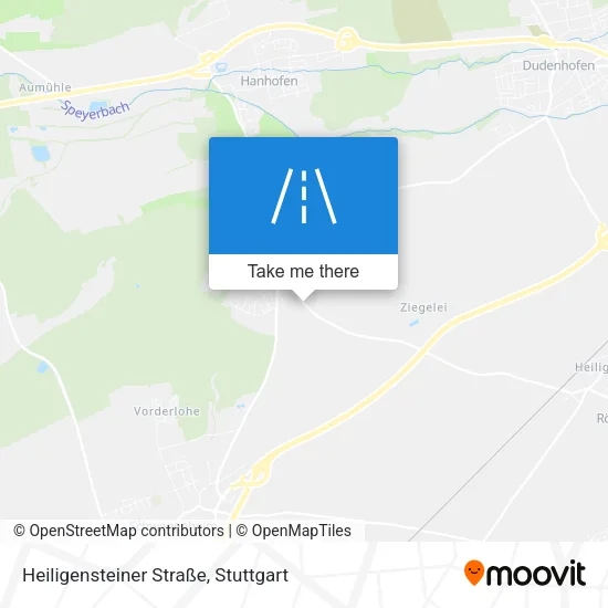 Карта Heiligensteiner Straße