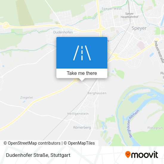 Dudenhofer Straße map